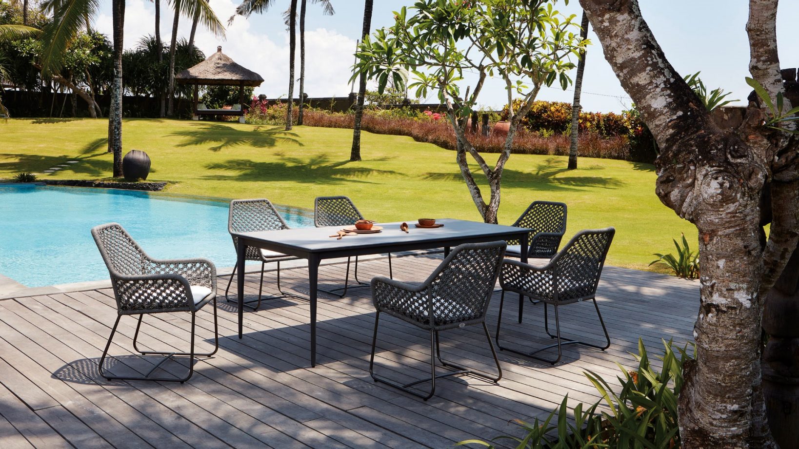 ADRIATIC DINING TABLE WITH CHAIR - Télikertek – Teraszok bútorai