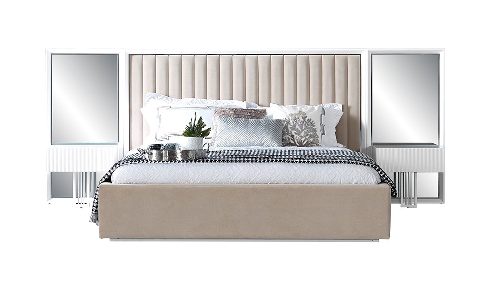 BAZEL BED AND BEDSIDE TABLES - Exclusive design bútorok