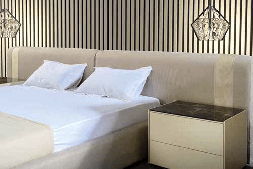 BRENTA BED AND NIGHT CABINET - Exclusive design bútorok