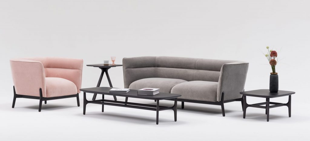 DONATELLA SOFA BERGER COFFEE TABLE AND SERVING TABLES - Design bútorok