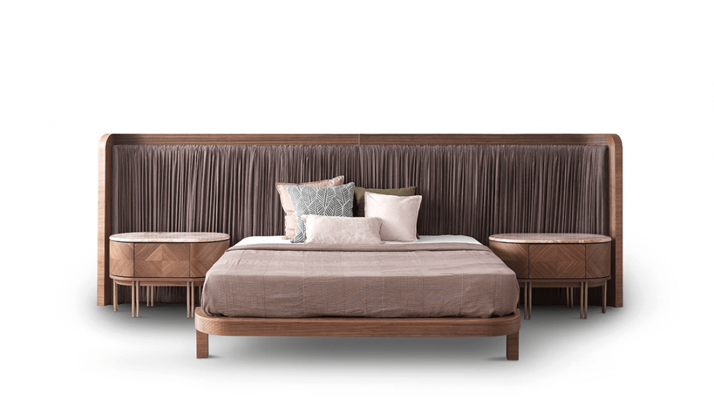 FLAVIA BED WITH BEDSIDE TABLE 3 - Exclusive design bútorok