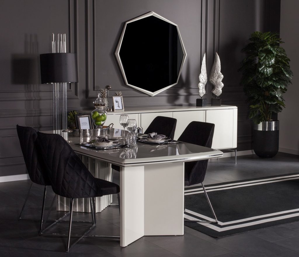 GENF DINING TABLE WITH CHAIR - Exclusive design bútorok