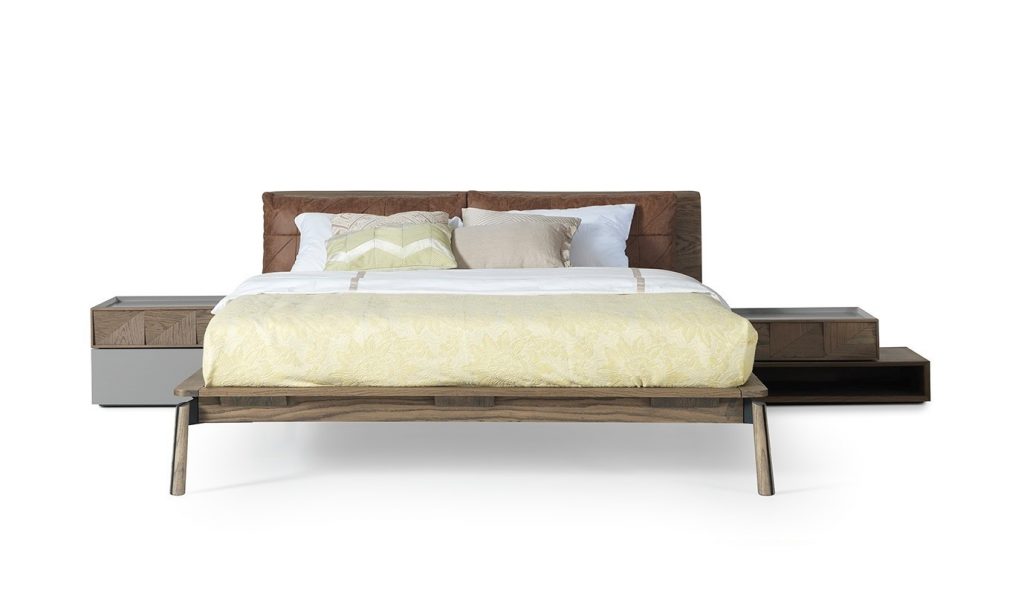 MERANO BED WITH BEDSIDE TABLES - Design bútor fiataloknak