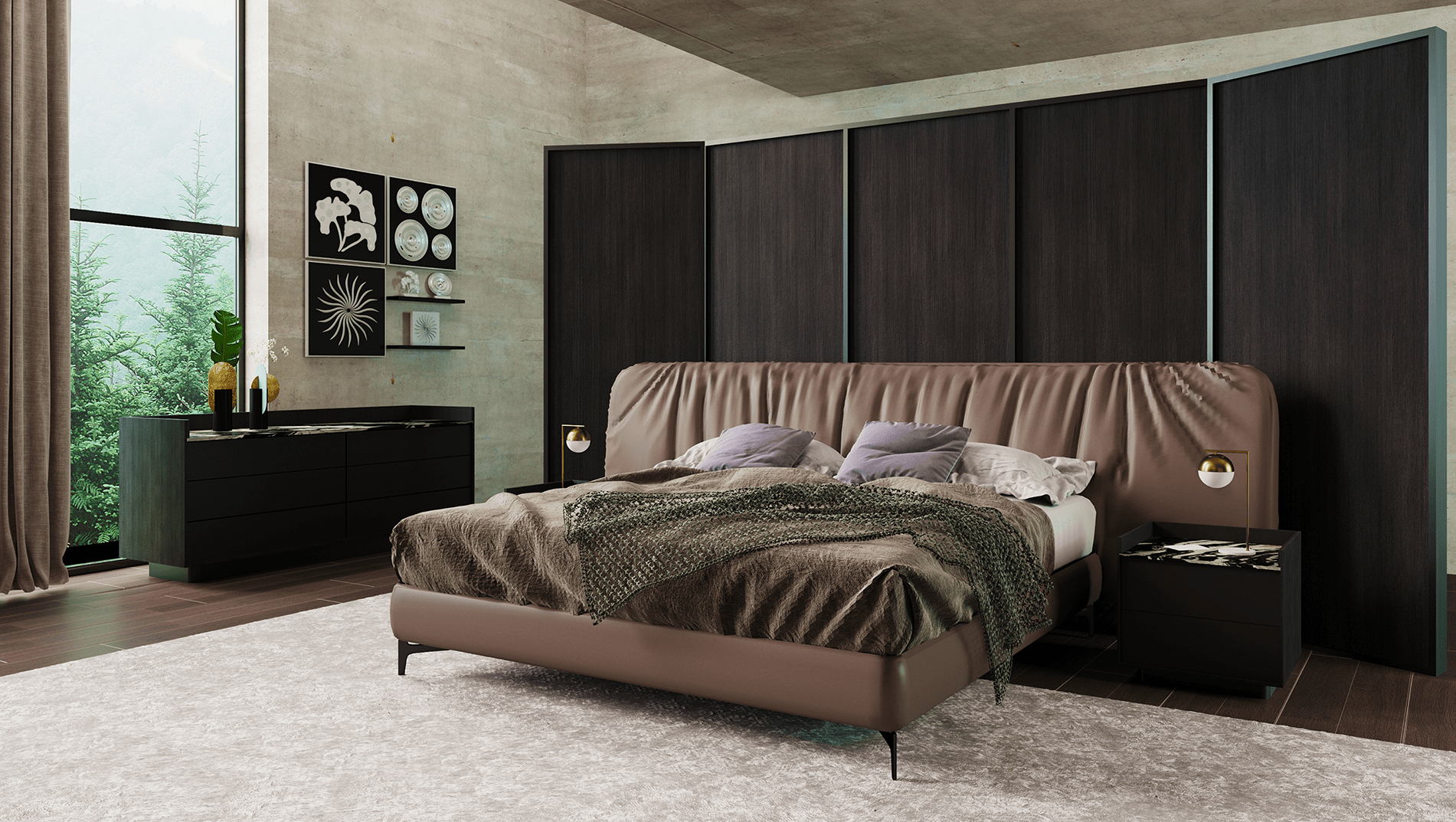 NORIS  BEDROOM COLLECTION 3 - Exclusive design bútorok