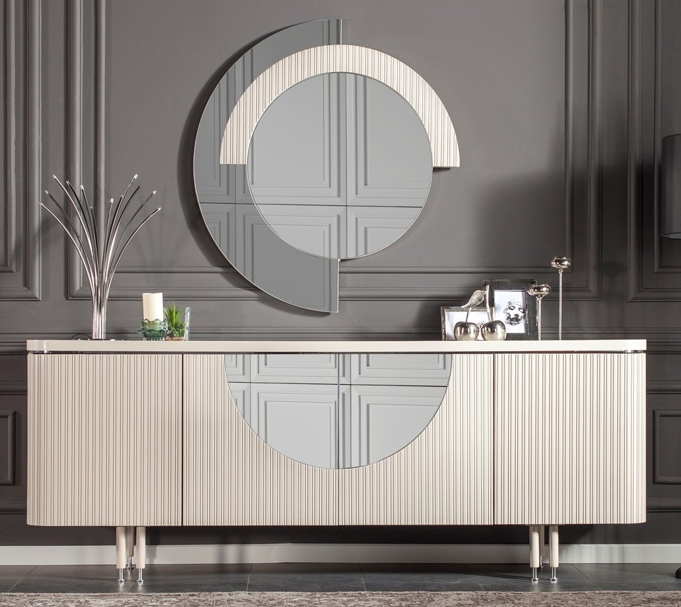 PARMA DINING SERVICE CABINET WITH MIROR - Exclusive design bútorok