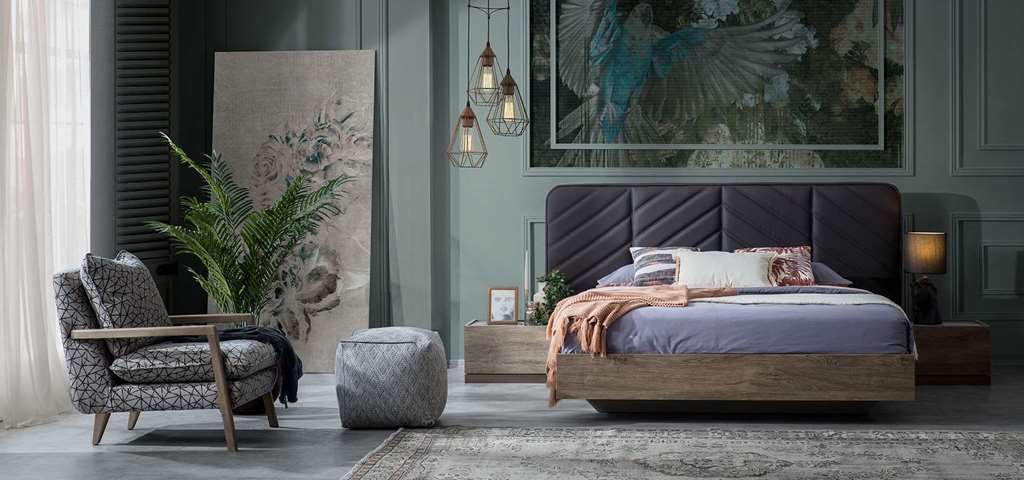 PIRAT BED WITH BEDSIDE TABLE AND ARMCHAIR - Design bútor fiataloknak